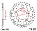 Hliníková reťazová rozeta JT JTA 807-44 44T, 525