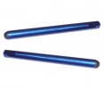 Clip-ons ACCOSSATO aluminium, 250mm with caps, Blue