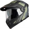 Flip-up helmet iXS X15903 VENTURE 1.0 black-anthracite-olive L