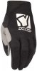 Detské motokrosové rukavice YOKO SCRAMBLE čierno / biele M (2)