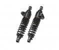 Rear Twinshocks BITUBO ADJ: Hydraulic spring preload, rebound ALL BLACK