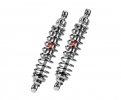 Rear Twinshocks BITUBO ADJ:Manual spring preload, rebound Chromed springs