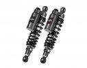 Rear Twinshocks BITUBO Piggyback tank - ADJ:Manual spring preload, rebound, compression Black springs