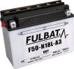 Konvenčný akumulátor ( s kyselinou) FULBAT F50-N18L-A3 (Y50-N18L-A3) Vrátane balenia kyseliny
