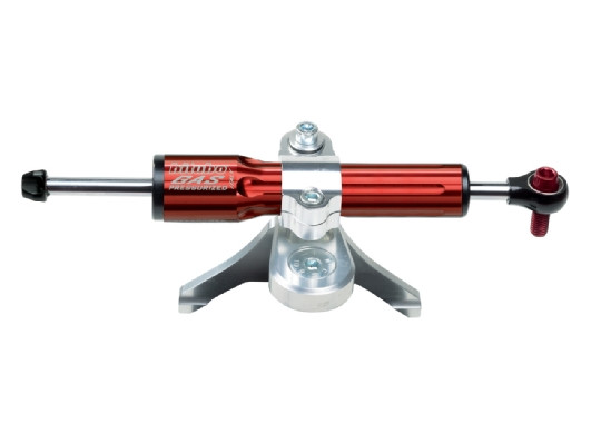 Steering damper kit BITUBO under instrumentation mounting (1red, 2 black)