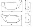 Brzdové obloženie ACCOSSATO AGPP181 OR