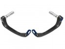 Lever guard ACCOSSATO with blue eyelet and insert right + left , carbon