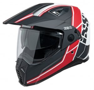 Enduro helmet iXS iXS 208 2.0 red-black-white M