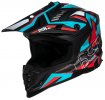 Cross helmet iXS X12045 iXS363 2.0 black matt-petrol-red 2XL