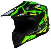 Cross helmet iXS X12045 iXS363 2.0 black matt-yellow fluo-green fluo 2XL